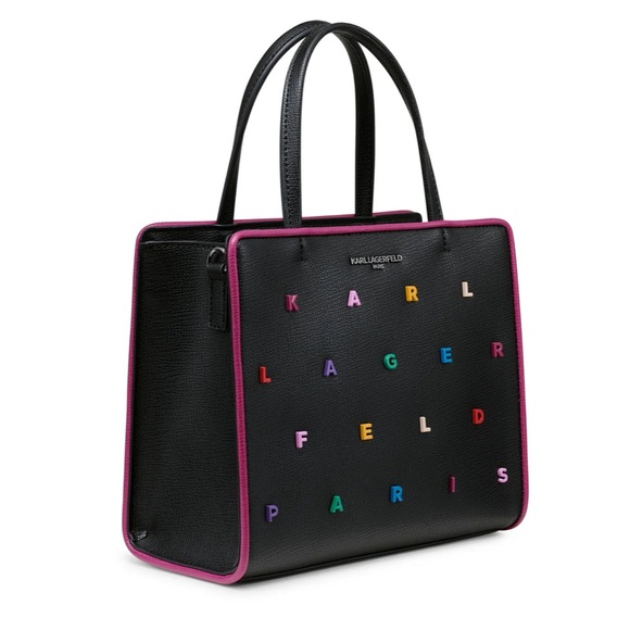 KARL LAGERFELD PARIS MAYBELLE SATCHEL
KARL LETTERS Authentic - Picture 5 of 7